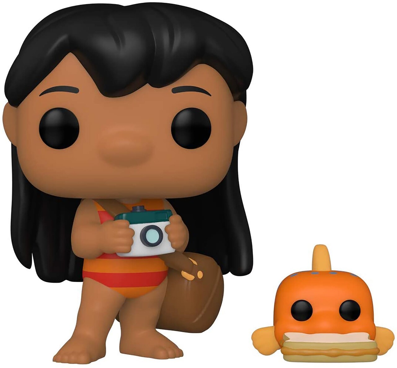 Disney Lilo & Stitch Funko POP Vinyl Figure | Lilo with Pudge